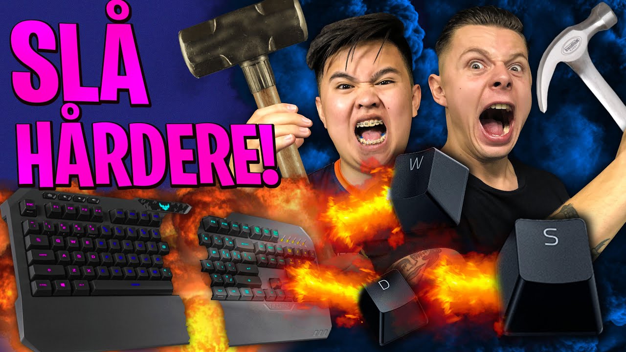Fortnite med verdens stærkeste keyboard?!