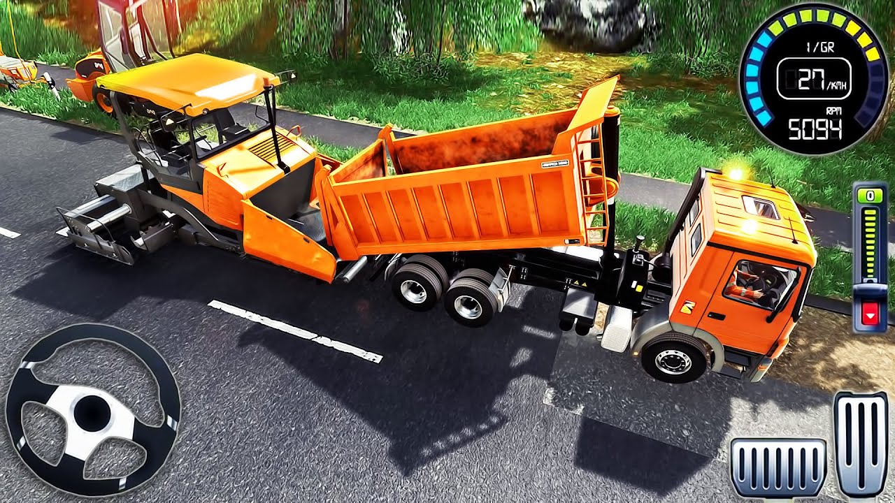 Road Maintenance Simulator 3D - Professional Highway Engineer - PC GamePlay