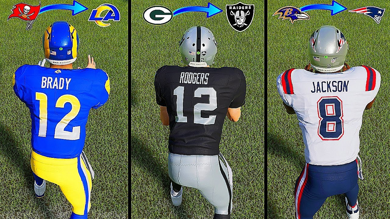 What If EVERY Starting Quarterback Went To The Team That Had The Pick Right Before Them? Madden 22