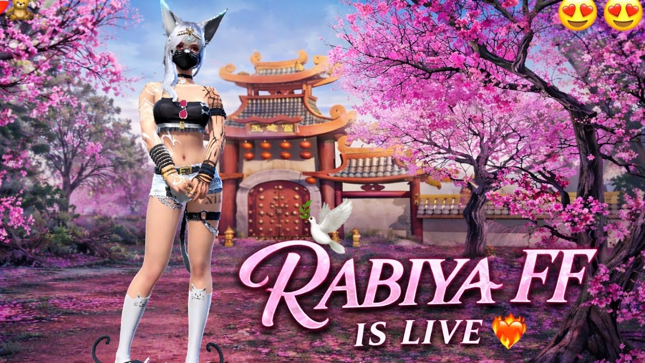 Rabiya FF is Live 🔥 Cs Rank Push 🔥⁉️ #freefire #live