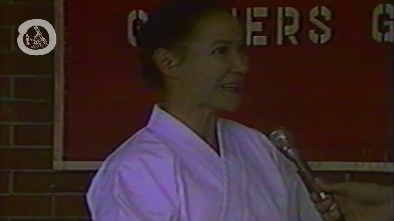 FEN News Watch, Okinawa, interviews USMC MWR Karate Training Instructor.  Katherine Loukopoulos
