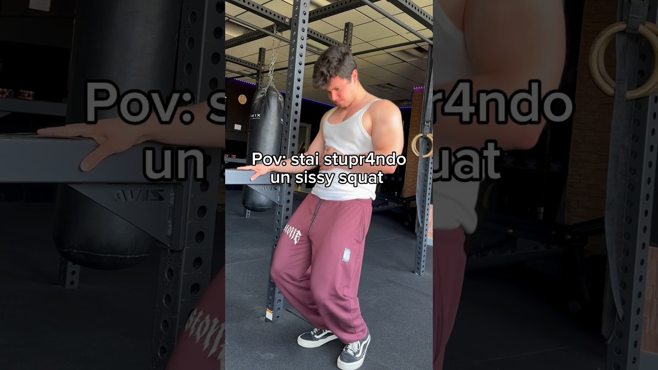 Sissy Squat esecuzione? 😉 #sissysquat