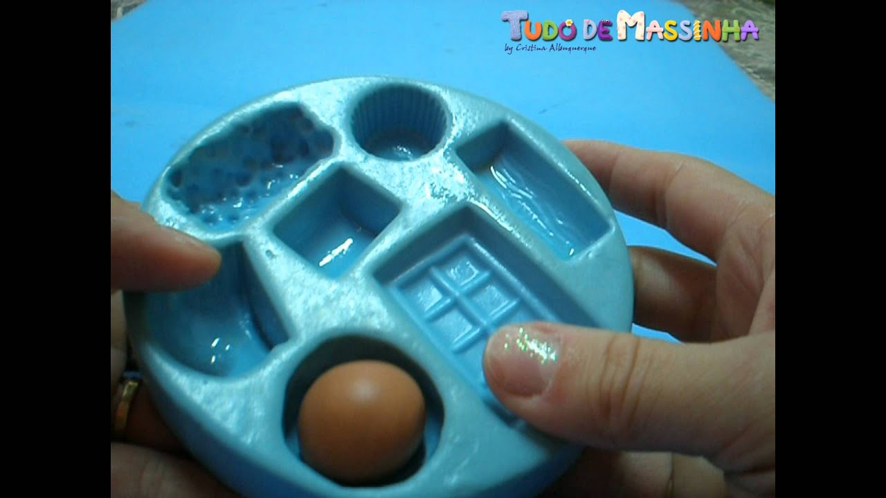 Aula de Biscuit - Usando Formas de Silicone