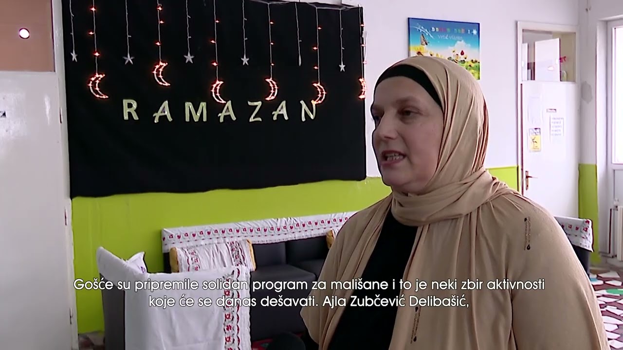 VISOČKI VRTIĆ UGOSTIO UČENICE MEDRESE „OSMAN EF. REDŽOVIĆ“ POVODOM DOLASKA MUBAREK MJESECA RAMAZANA