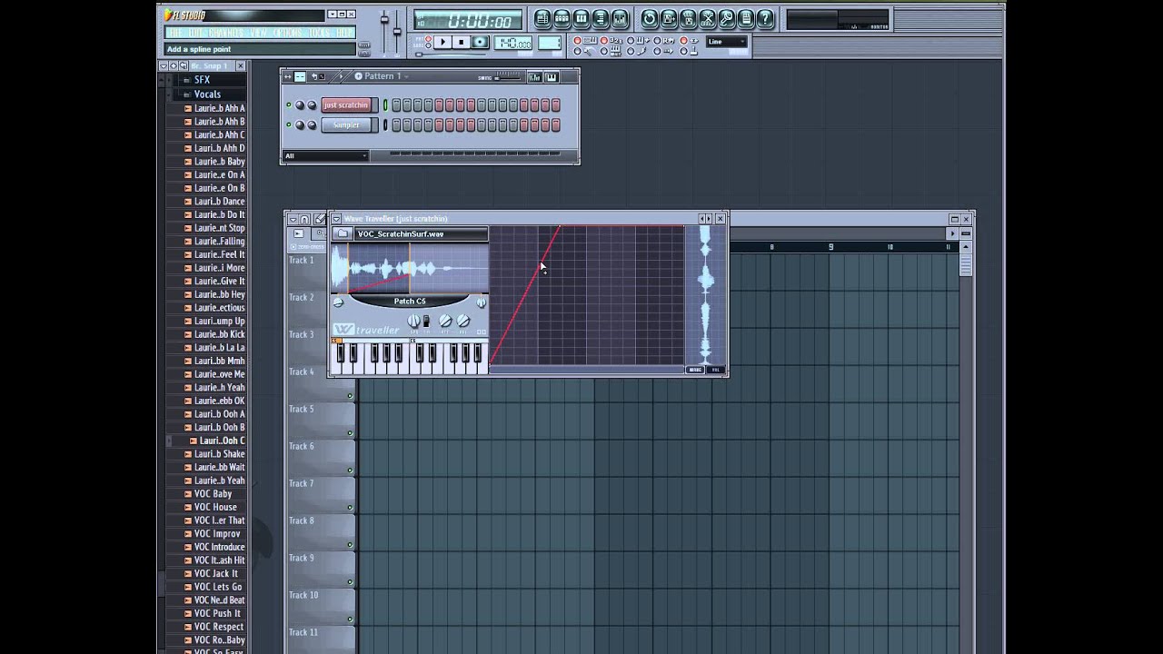 FL Studio- Использование Wave Traveller