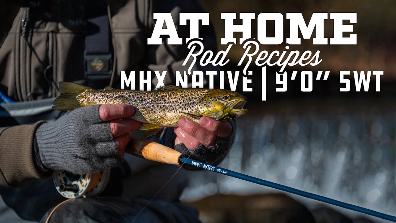 MHX 5 Wt. Native Rod Recipe for Trout, Bass, & More | Native NF905-4-MN Midnight Blue Fly Rod