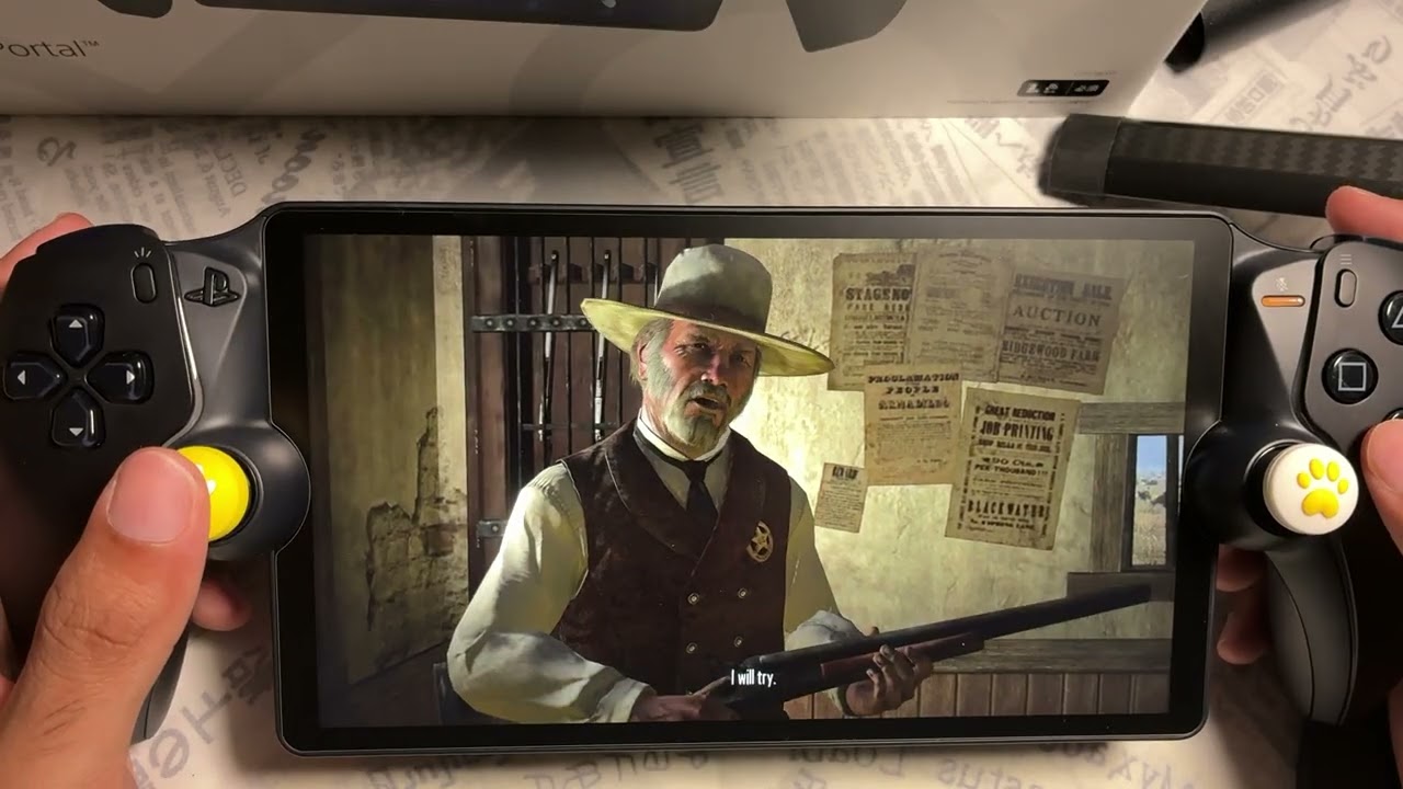 RED DEAD REDEMPTION GAMEPLAY!!PS PORTAL NO PS5