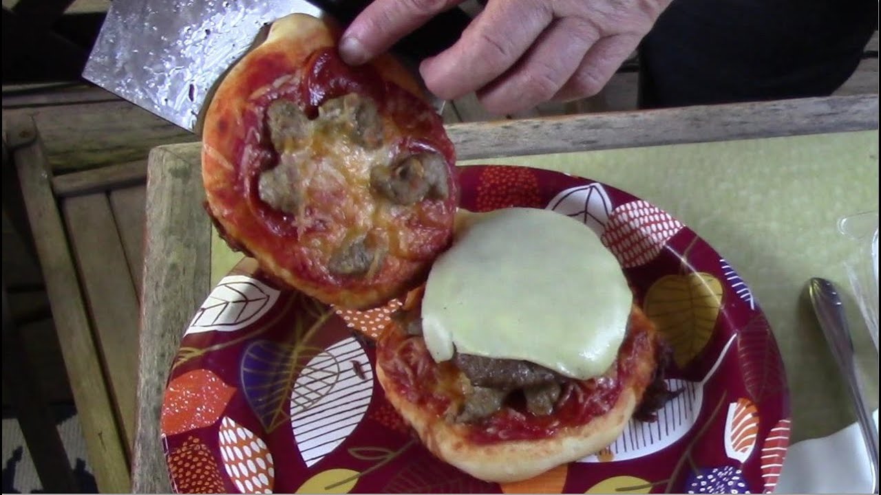 Making and Eating Pizza Cheeseburgers