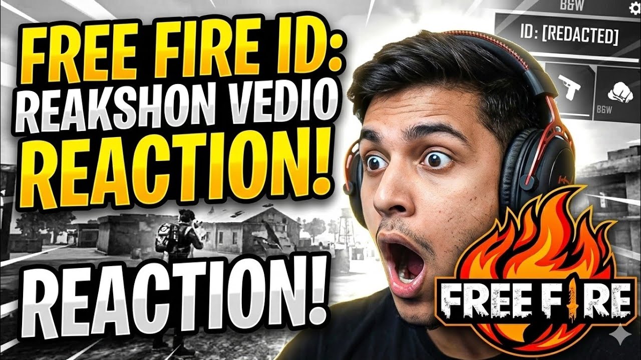 Mubi Gaming is live free fire   id reaction  video 🗣️