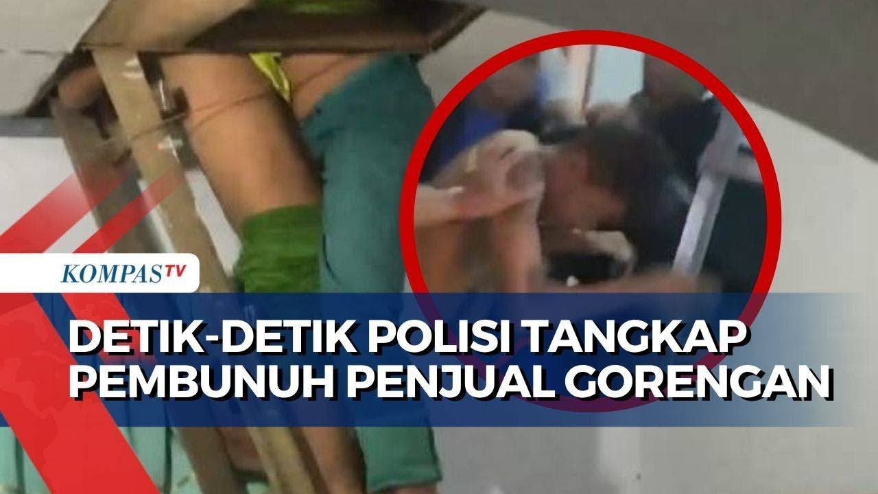 Detik-Detik Warga Kepung Lokasi Penangkapan Tersangka Pembunuhan Gadis Penjual Gorengan!