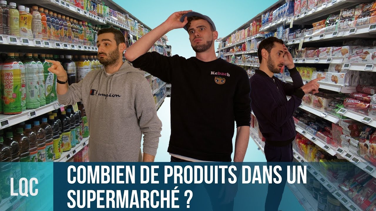 LQC - Combien de produits dans un supermarch&eacute; ?