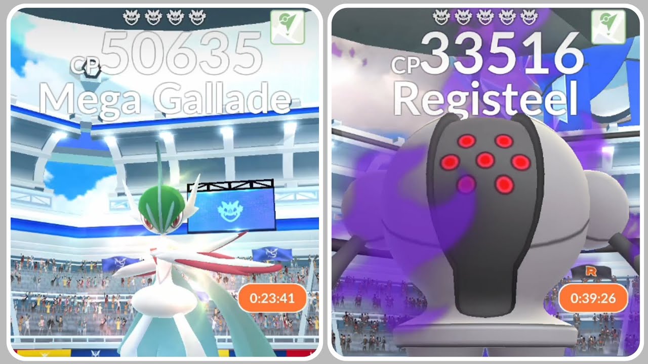 Pokémon GO — Raid Day: Mega Gallade + Shadow Registeel