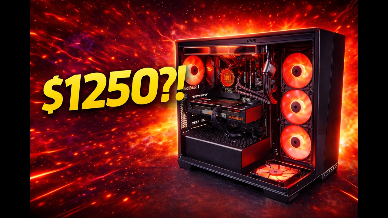 Building a $1200 PC in 2026 - 9060 XT - 5800XT