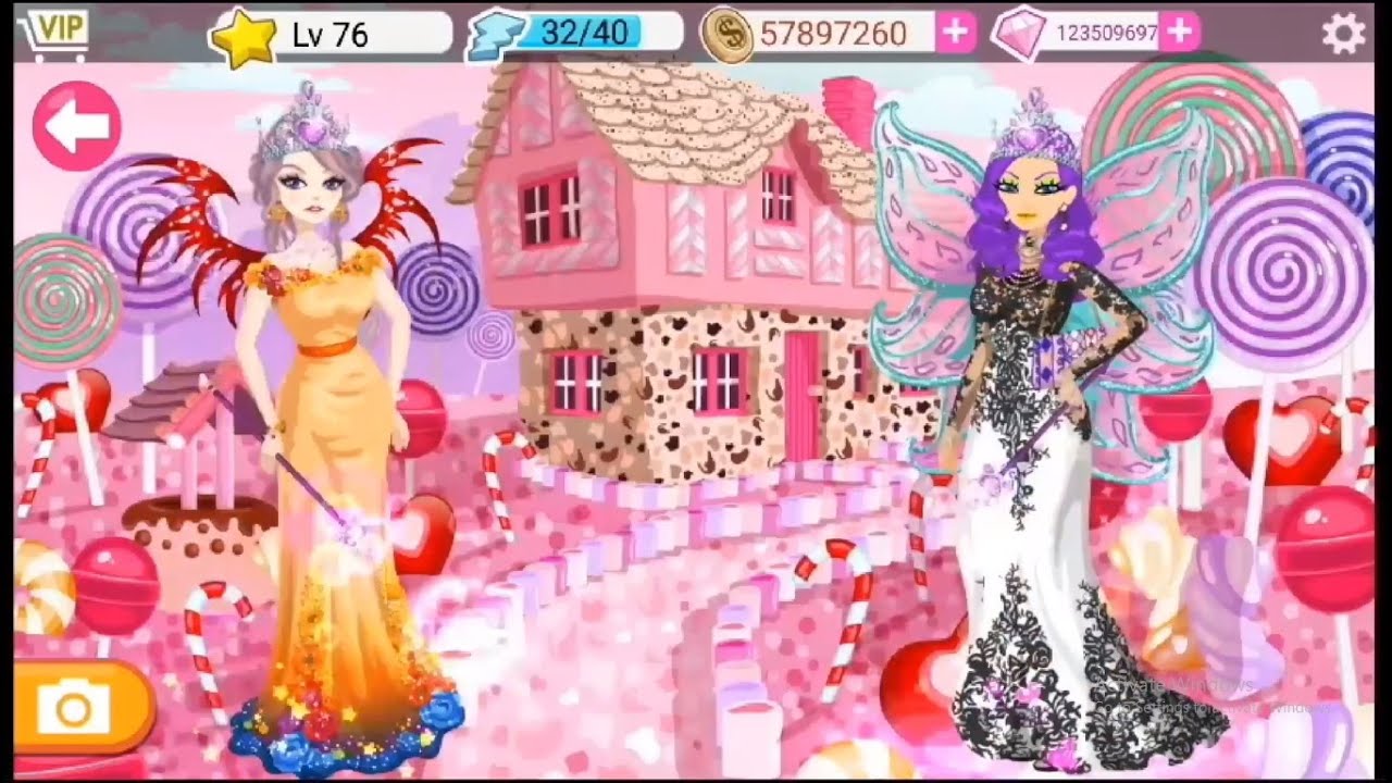 ✿◕‿◕ STAR GIRL GAME PLAY MOD 25.2 STAR GIRL TOP HACKED CROWN w/ POSE & EFFECTS + WINNERS WAND SGQ3R6