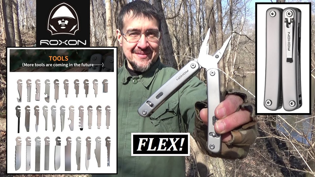 Introducing The Roxon Flex Multitool Fully Modular Open Source Customizable Multitool ($80), Review