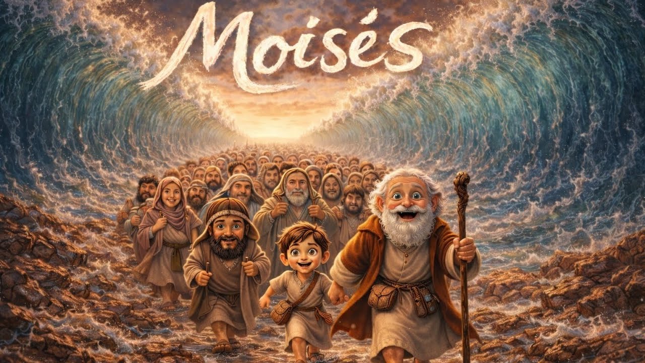 Moisés e o Milagre de Deus no Mar Vermelho 