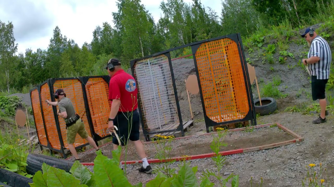 Wasamatch 2024 IPSC level III Iron Sight Handgun Finnish Championships