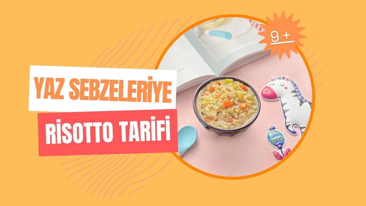 Sebze YEMEYEN Bebeklere Yaz Sebzeleriyle Risotto Tarifi