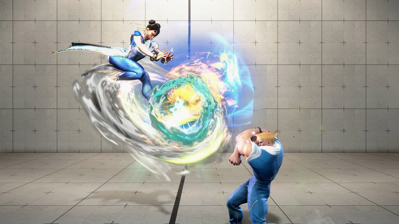 Street Fighter - Столкновение снарядов