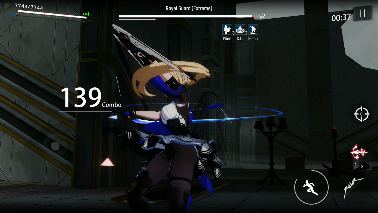 PGR Trial Zone: Nightmare Rescue 1 6.2K S Bianca Veritas Solo (No Damage/Perfect Combo)
