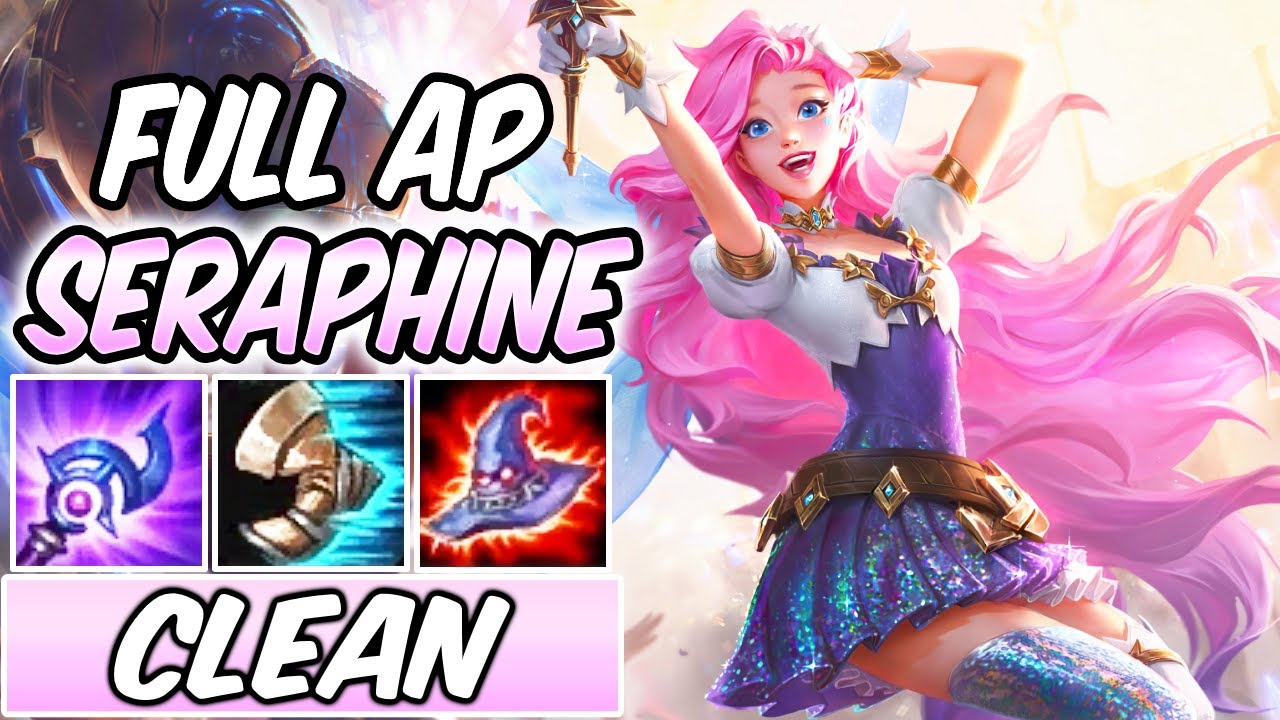 SERAPHINE MID FULL AP GAMEPLAY - NEW AMAZING CHAMPION | Build & Runes | League of Legends