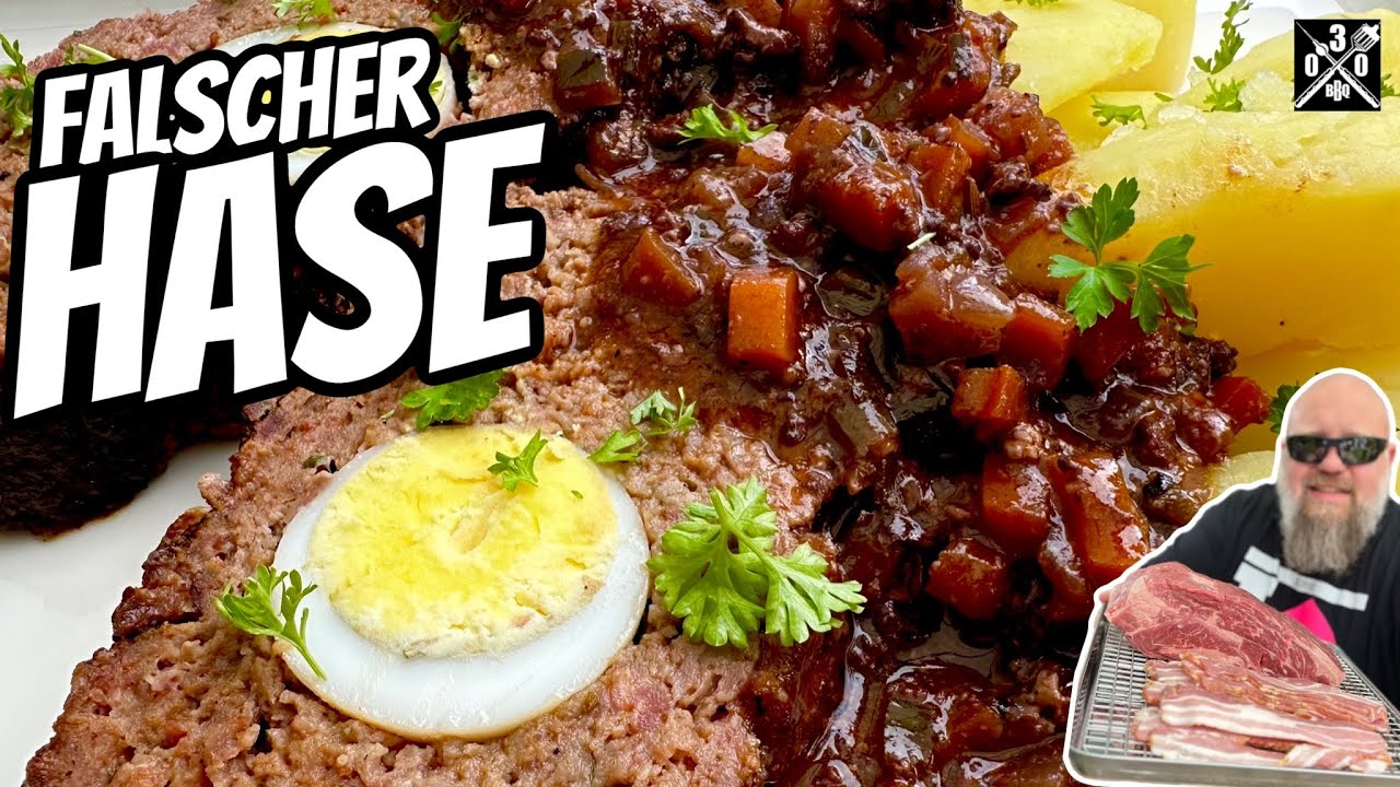 Extra Falscher Hase vom Grill Saftiger Hackbraten wie bei Oma - 030 BBQ
