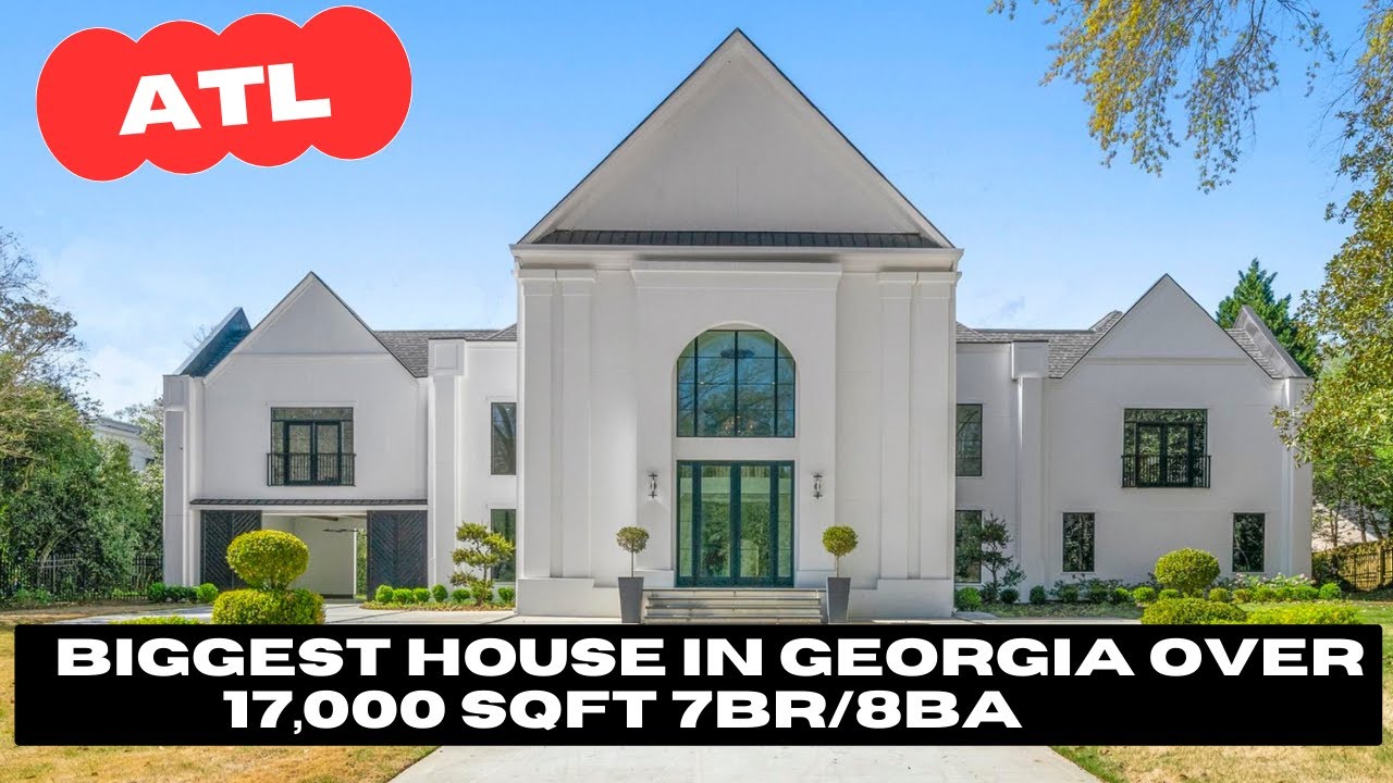 Unveiling The Biggest House in Georgia - A Grandeur of Luxury and Architecture | Bob Hale Realty