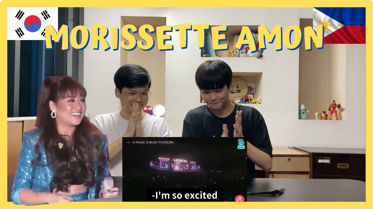 Korean reaction Morissette Amon