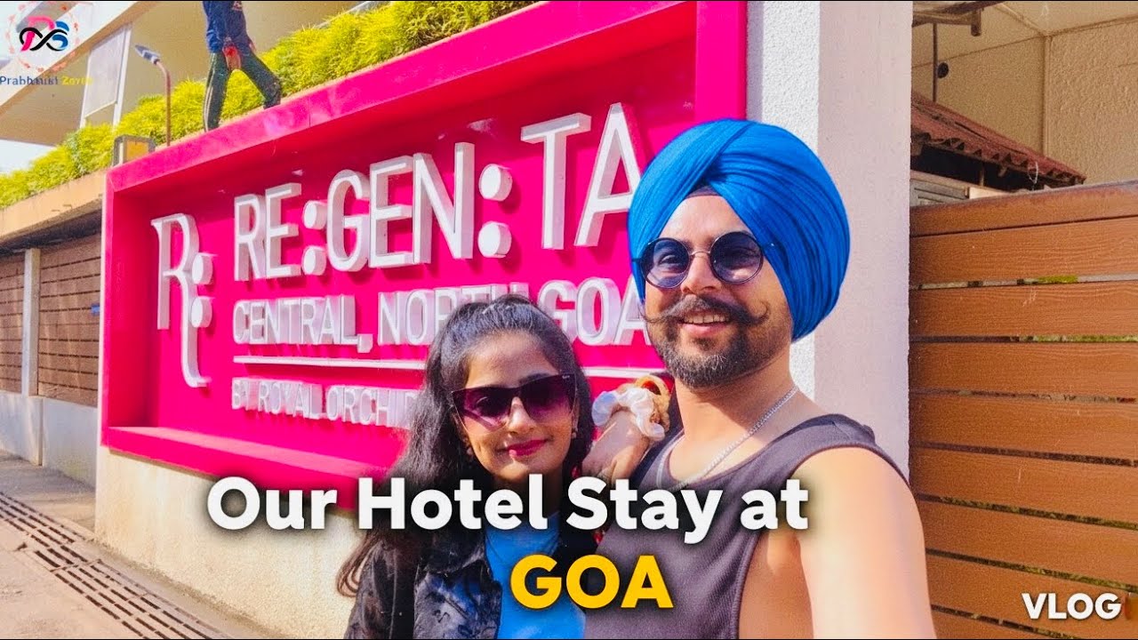 Our Stay At Regenta Central North Goa Vlog 4 #punjabicouple #goadiaries #goatrip #love 