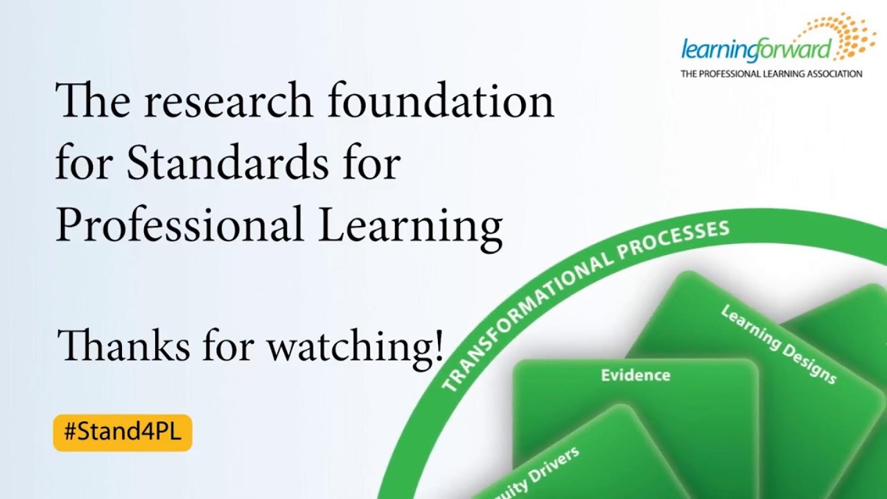 The research foundation for Standards for Professional Learning