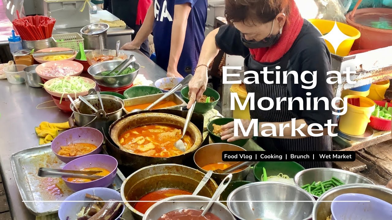 AUTHENTIC Malaysia Morning Market LOCAL FOOD | Lee Lam Thye Wet Market | China Town #localfood