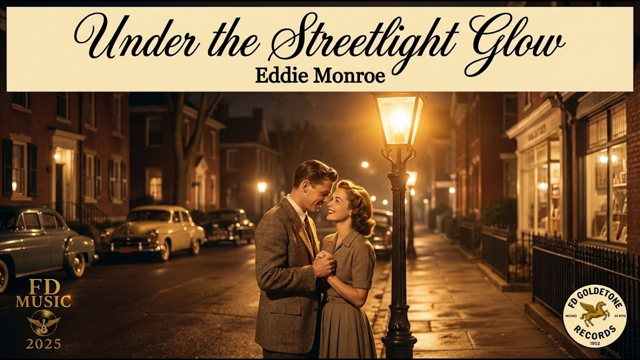 Under the Streetlight Glow &mdash; Eddie Monroe (1950s Doo-Wop Love Song)