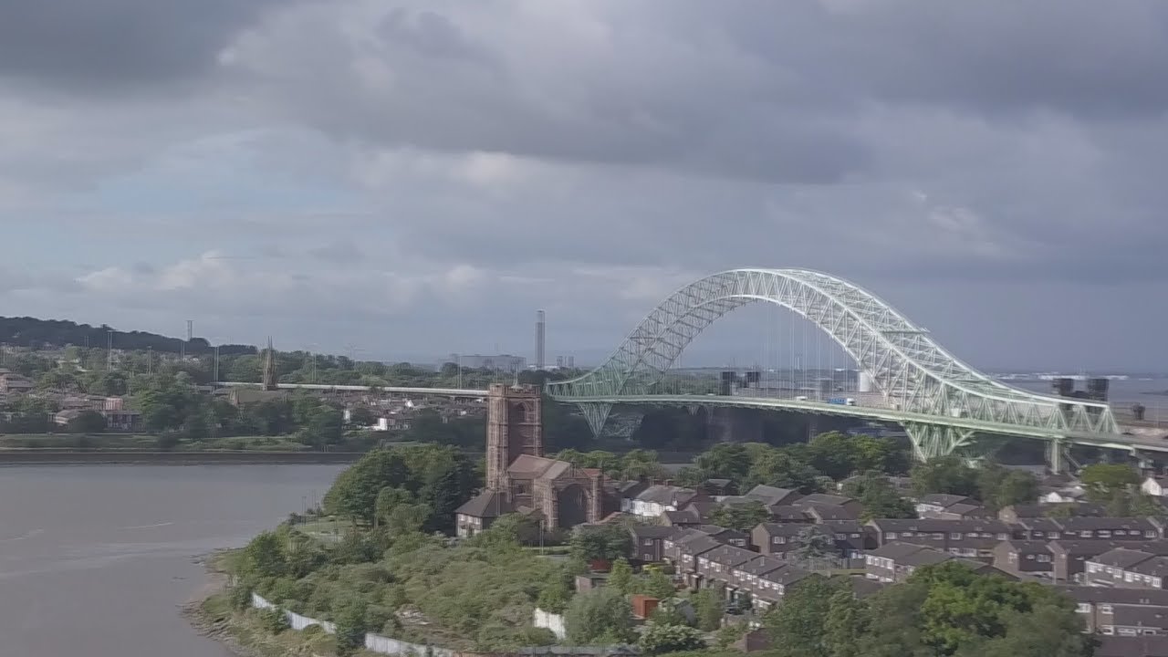 Spike Island Widnes by Drone.
