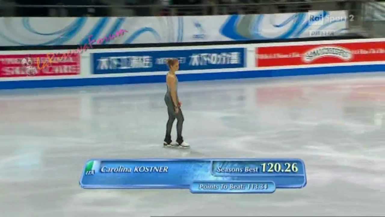 ISU GP FINAL Ladies FP -5/5- Carolina KOSTNER - ORO -  10/12/2011