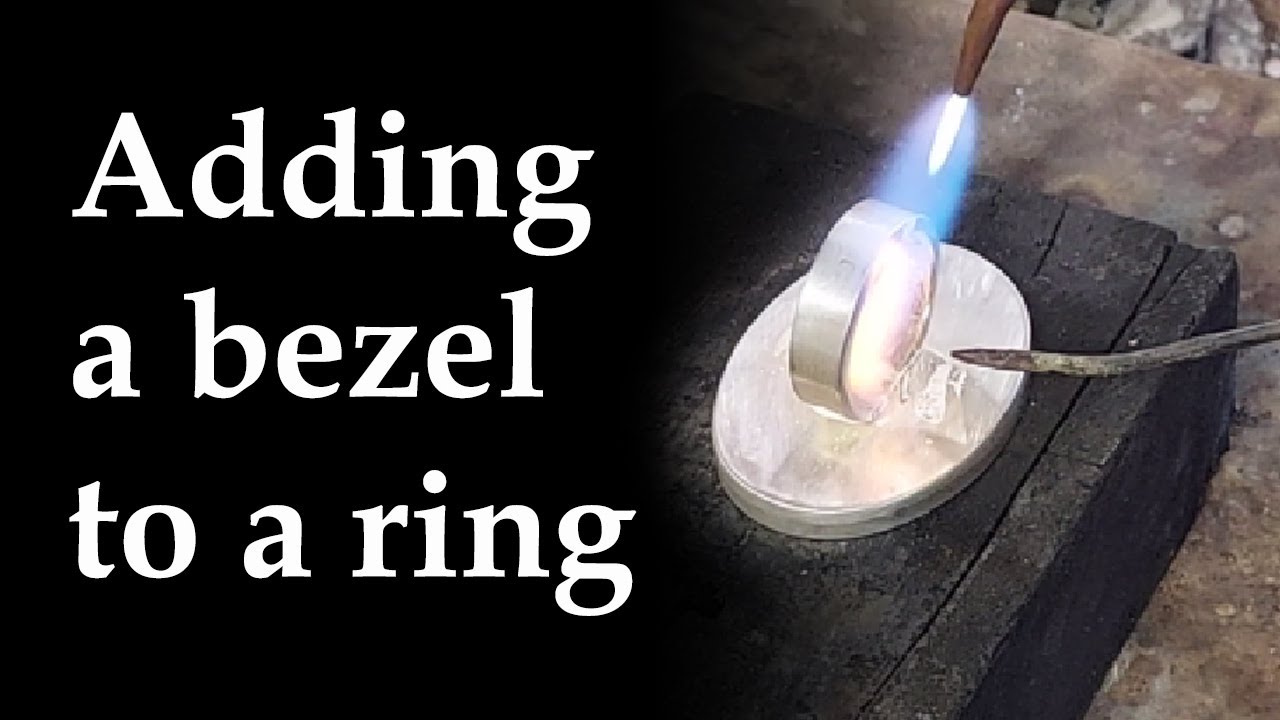 106 - soldering a bezel to a ring