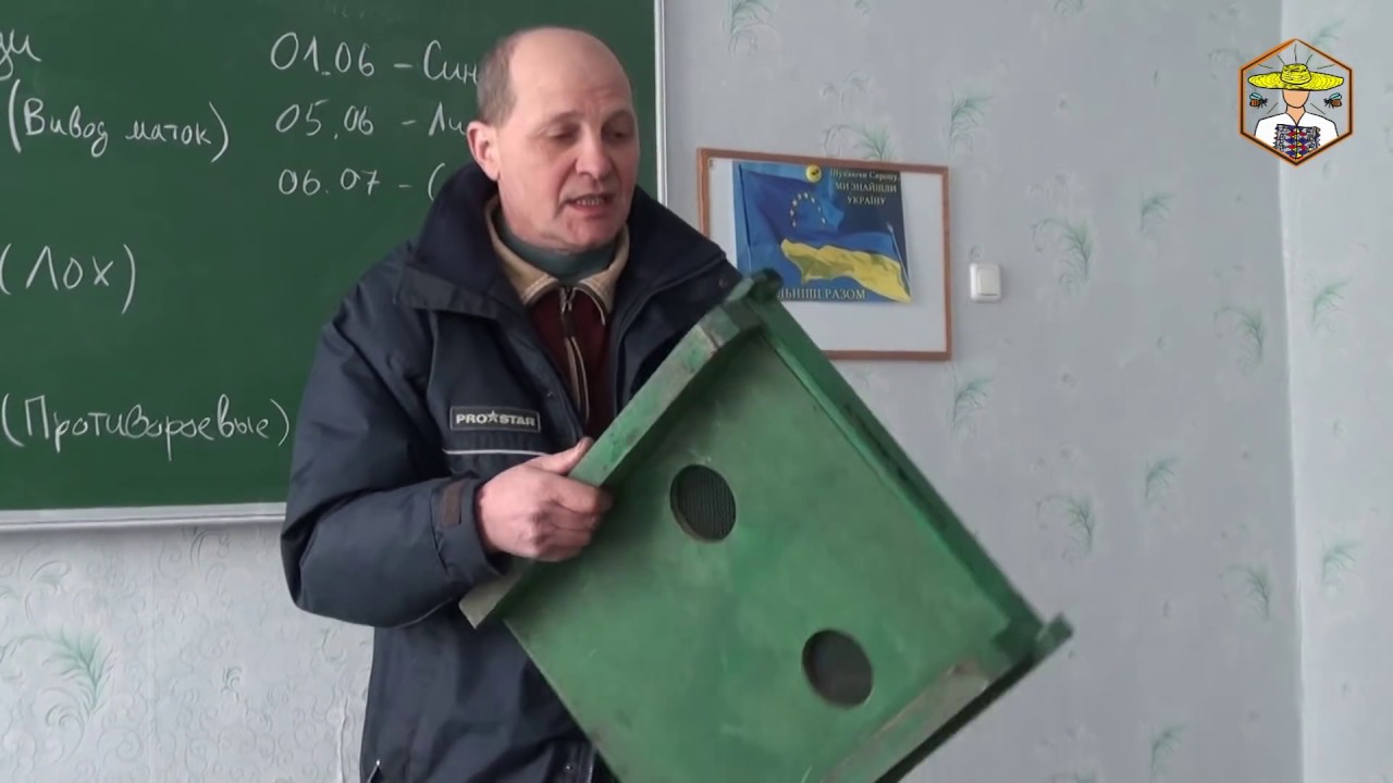 Рогатый улей на 10 рамок. Сетчатое дно улья. 145 рамка пчеловодство.