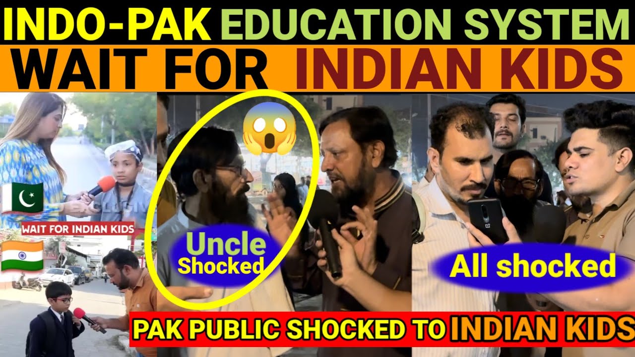 INDO-PAK EDUCATION SYSTEM | WAIT FOR INDIAN KIDS | ALL PAKISTAN SHOCKED TO SEE THIS VIDEO |dailySwag