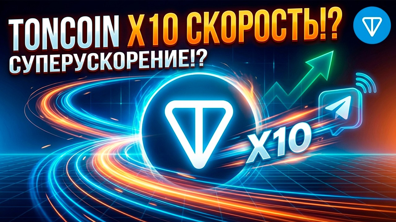 TONCOIN СТАЛ РАБОТАТЬ В 10 РАЗ БЫСТРЕЕ! ЭТО СОБЫТИЕ ПАМПНЕТ TON К 10$ ПО СЛОВАМ ДУРОВА!
