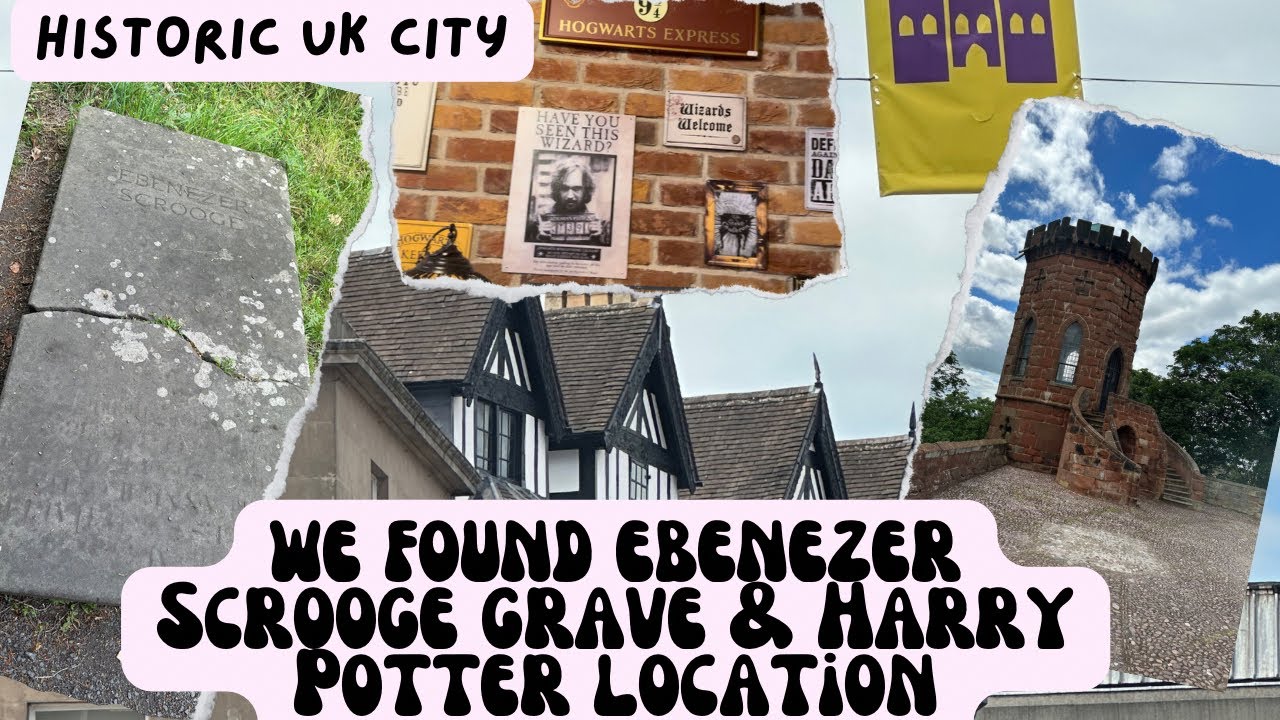We found the grave of Ebenezer Scrooge and Charles Darwin birthplace whilst touring a historic city