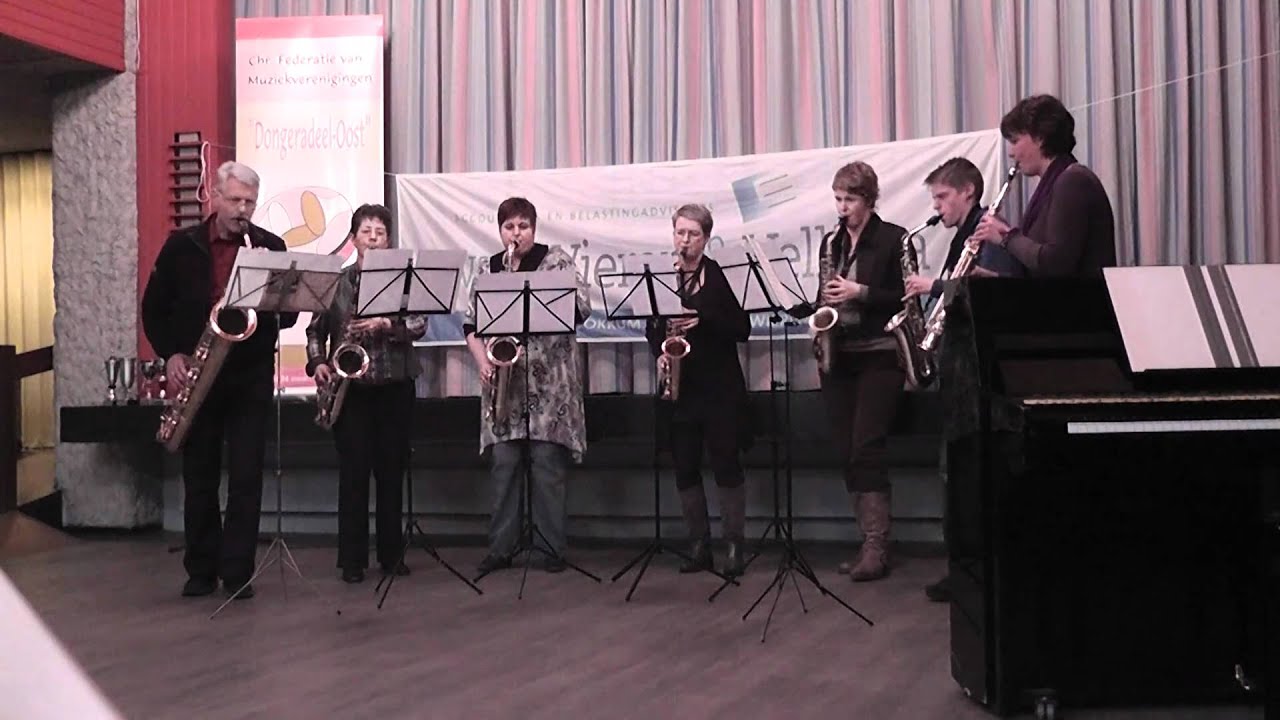 saxofoonsectie oranje dokkum: Hello Dolly