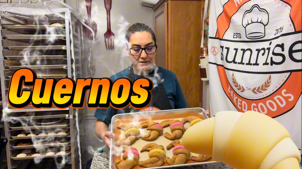 Cómo hacer cuernitos 