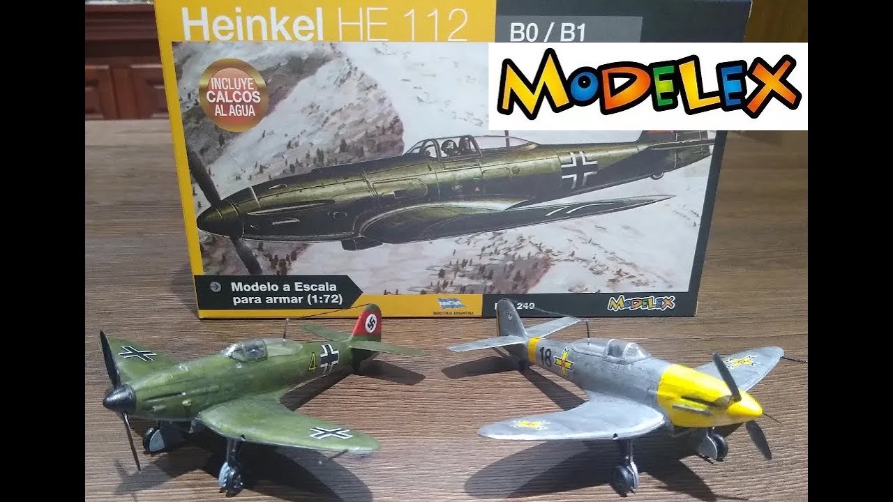 Modelex Heinkel He 112 B0 B1 1/72