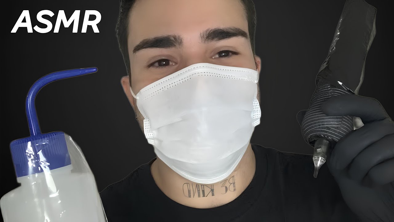 ASMR ROLEPLAY - TATUANDO VOCÊ!! 
