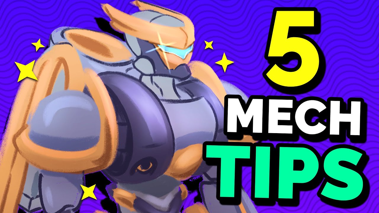 How To Draw Awesome MECHS - 5 Important Tips