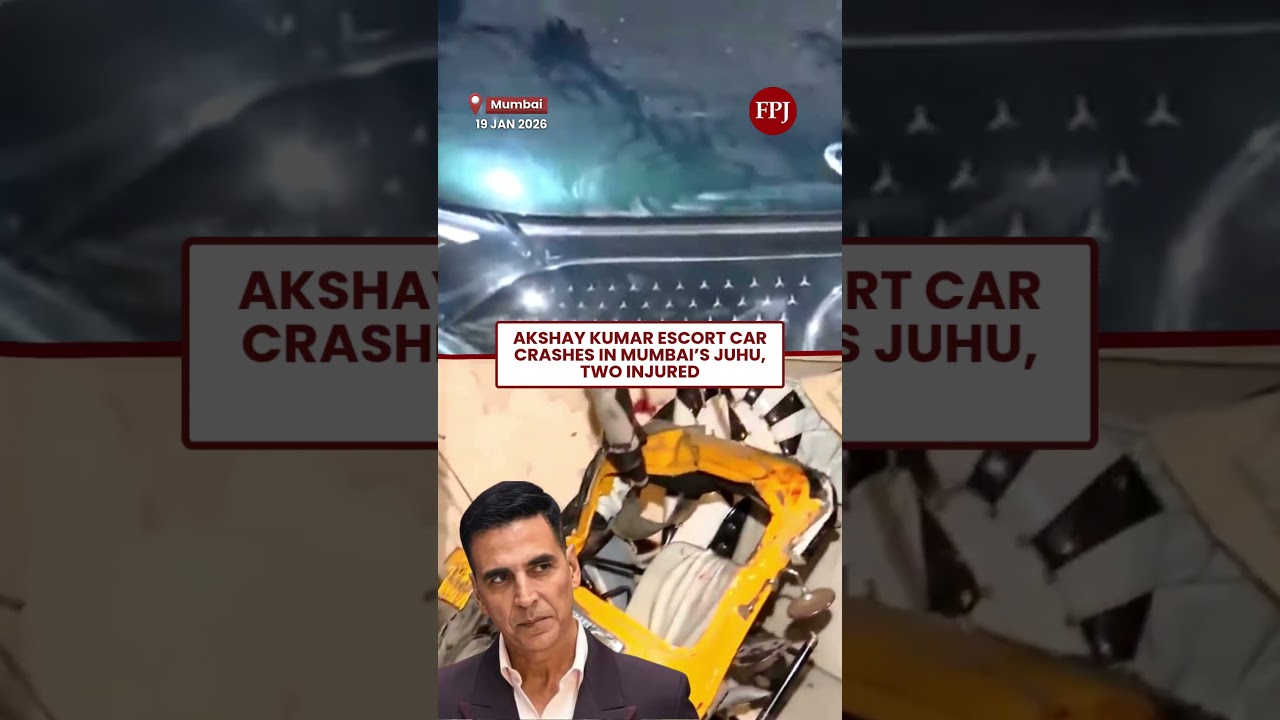 Akshay Kumar Escort Car Hits Auto in Juhu, Two Injured in Late Night Mumbai Accident