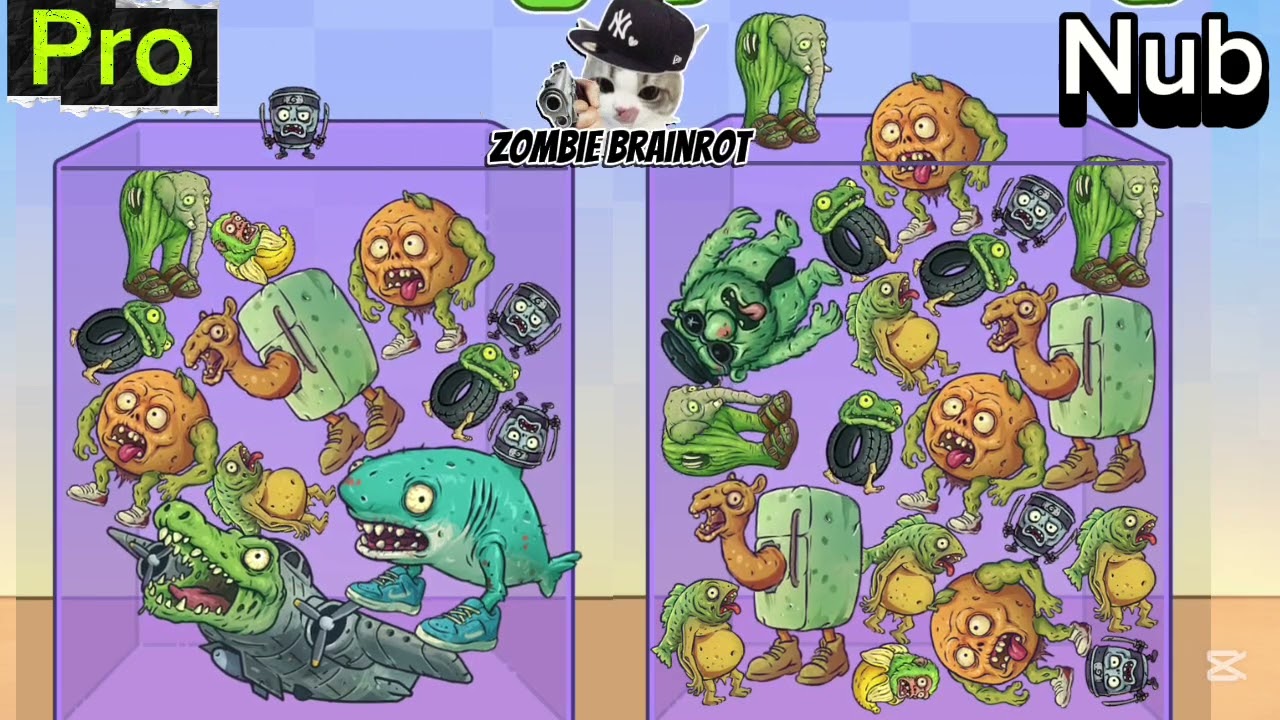 ZOMBIE BRAINROT TAKES OVER MERGE FELLAS 😭🧟