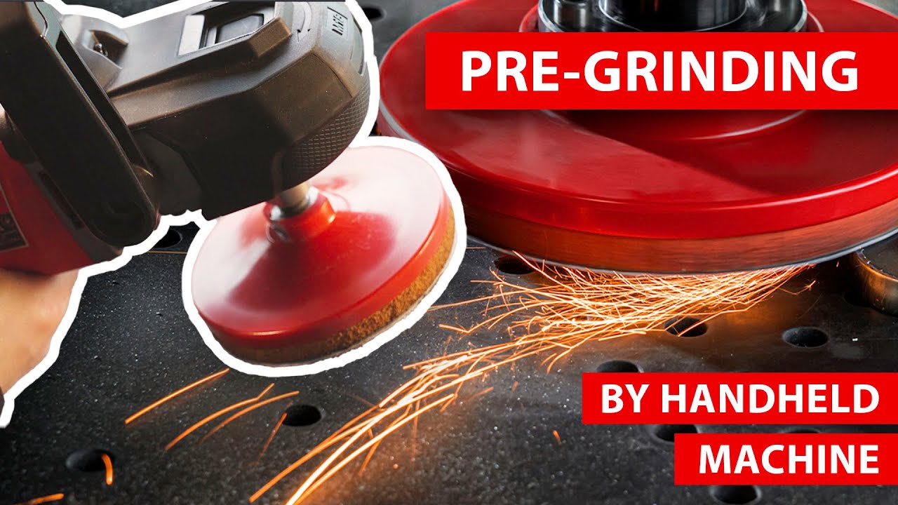 pre-grinding with ease - boeck tools on handheld machines