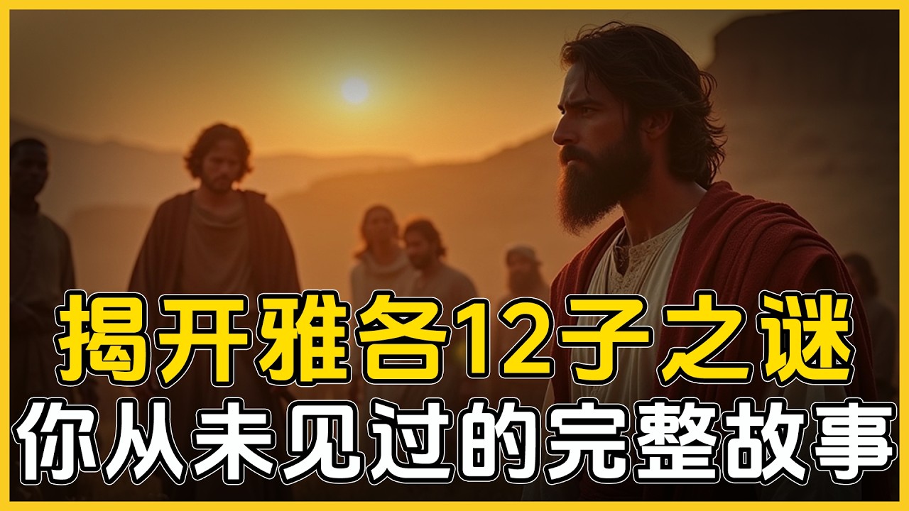 一口气看完雅各12个儿子的完整故事，他们的名字，故事与祝福解释