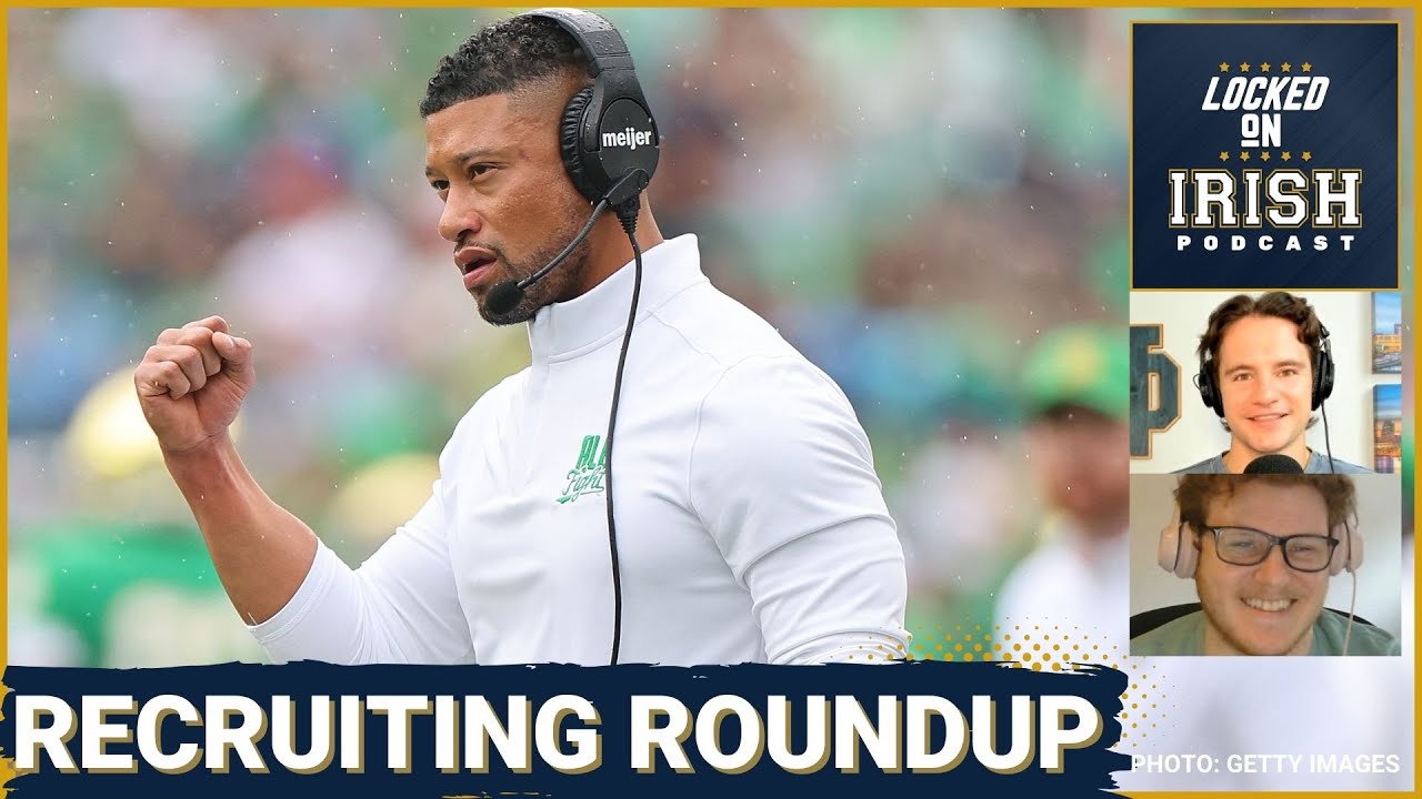 Notre Dame flips top WR Prospect! Plus, Deuce Knight will return to Notre Dame? | RECRUITING ROUNDUP