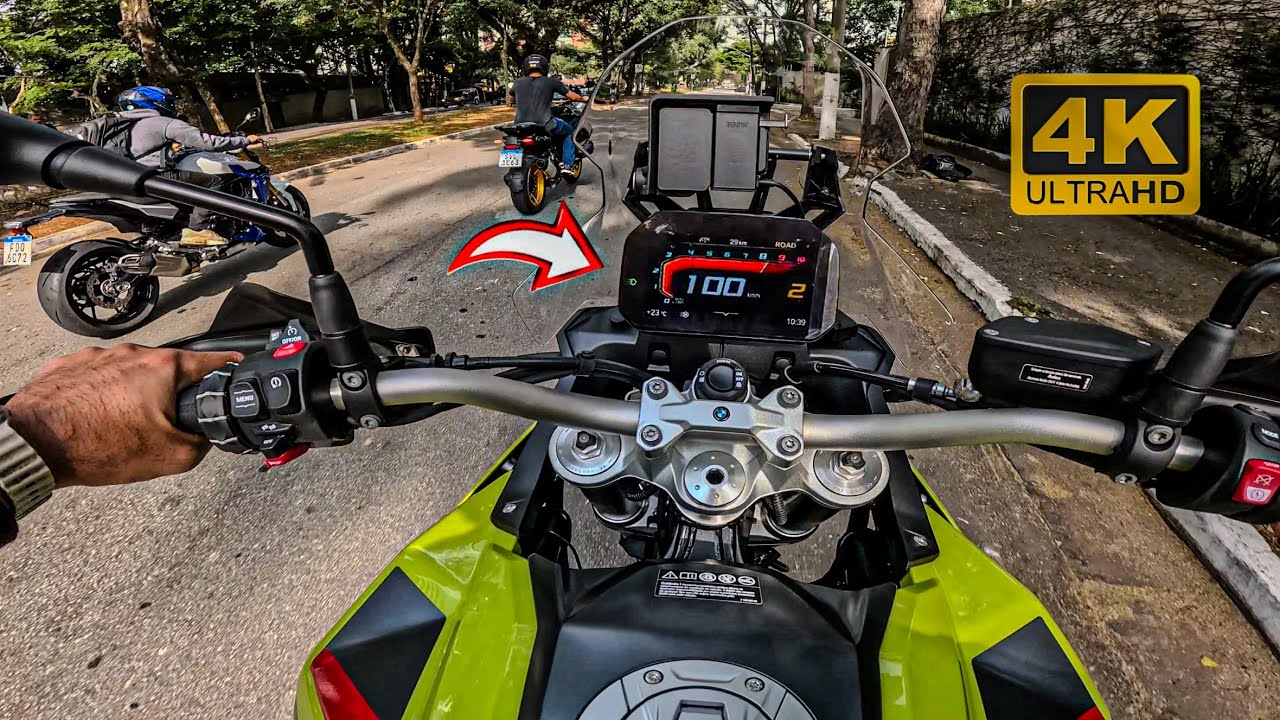 NOVA BMW F900 GS ~ ACELEREI FORTE NO TEST RIDE